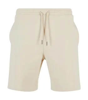Build Your Brand Ultra Heavy sweat shorts in Sand, voorkant