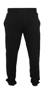 Build Your Brand Heavy Sweatpants in Black, voorkant