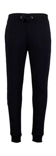 Kustom Kit Slim Fit Sweat Pants in Navy, voorkant