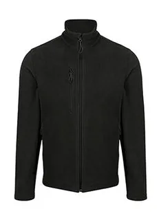 Regatta Professional Honestly Made Recycled Full Zip Fleece in Black, voorkant