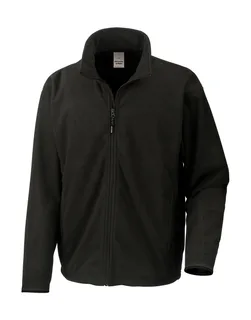 Result Urban Climate Stopper water-resistant fleece in Black, voorkant