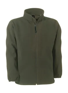 B&C Waterdicht fleecevest in Olive, voorkant