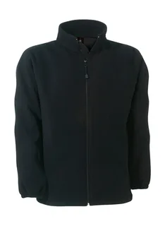 B&C Waterdicht fleecevest in Black, voorkant
