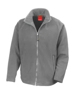Result Horizon microfleece jacket in Dove Grey, voorkant