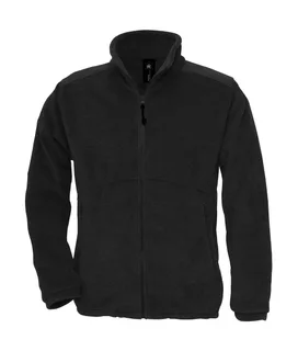 B&C Icewalker+ outdoor full-zip fleece in Black, voorkant