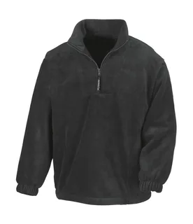 Result Polartherm™ fleecetrui in Black, voorkant