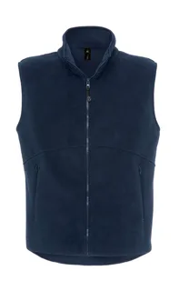B&C Fleece bodywarmer - FU705 in Navy, voorkant