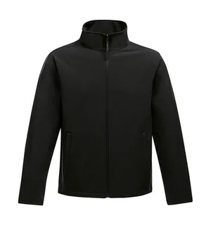 Regatta Professional Women's Ablaze printable softshell in Black/Black, voorkant