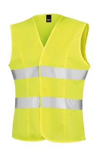 Result Safe Guard Dames hi-vis hesje in Fluorescent Yellow, voorkant