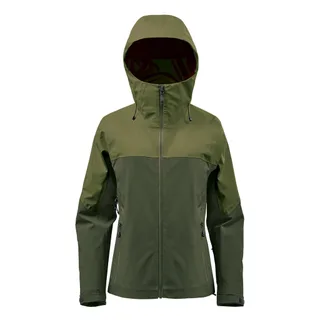 Stormtech Dames Vertex Stormshell in Chive/Cypress, voorkant
