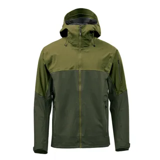 Stormtech Vertex Stormshell in Chive/Cypress, voorkant
