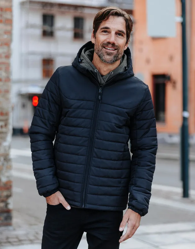 Stormtech Heren Nautilus gewatteerde hoodie