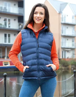 Result Urban Dames Ice Bird gewatteerde bodywarmer – foto 3