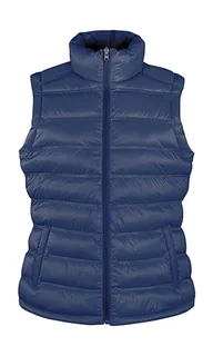 Result Urban Dames Ice Bird gewatteerde bodywarmer in Navy, voorkant