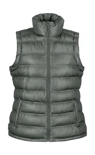 Result Urban Dames Ice Bird gewatteerde bodywarmer in Grey, voorkant