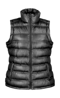 Result Urban Dames Ice Bird gewatteerde bodywarmer in Black, voorkant