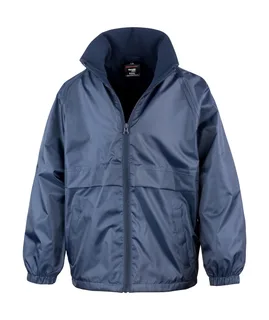 Result Core Core kinderjack met microfleecevoering in Navy, voorkant