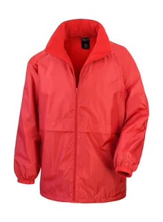 Result Core Jacket with microfleece lining in Red, voorkant