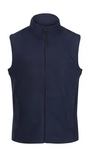 Regatta Professional Micro Fleece Bodywarmer in Dark Navy, voorkant