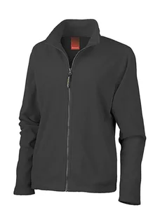 Result Dames Horizon microfleecevest in Black, voorkant