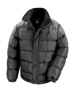 Result Core Nova Lux gewatteerd jack in Black, voorkant