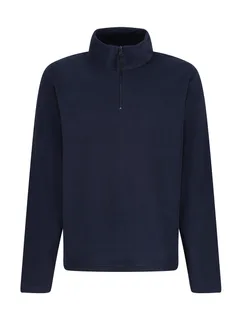 Regatta Professional Microfleece met ritskraag in Dark Navy, voorkant