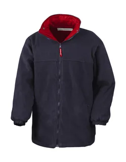 Result Outbound omkeerbaar jack in Red/Navy, voorkant