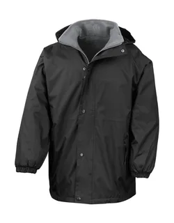 Result Outbound omkeerbaar jack in Black/Grey, voorkant