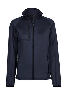 Tee Jays Dames stretch fleece in Navy, voorkant