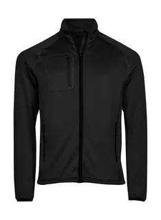Tee Jays Stretch fleece in Black, voorkant