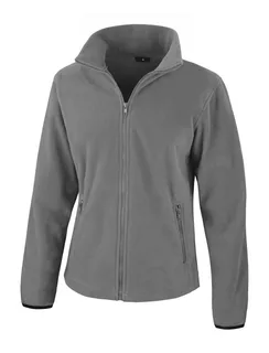 Result Core Dames outdoor fleece met moderne pasvorm in Pure Grey, voorkant