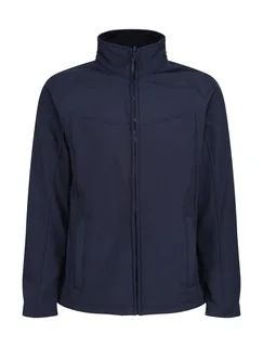 Regatta Professional Uproar softshell jack in Navy/Navy, voorkant