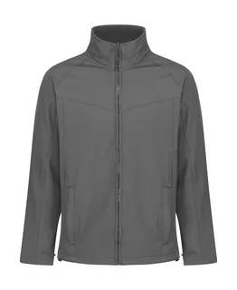 Regatta Professional Uproar softshell jack in Seal Grey, voorkant