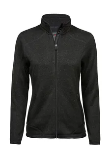 Tee Jays Aspen fleecevest in Black, voorkant