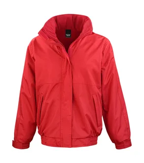 Result Core Dames Channel jack in Red, voorkant