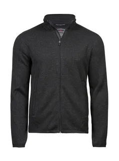 Tee Jays Aspen fleece jacket in Black, voorkant
