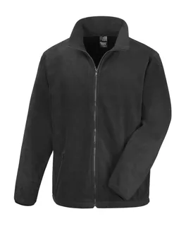 Result Core Outdoor fleece with modern fit in Black, voorkant