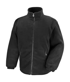 Result Core Core Polartherm™ gewatteerde winterfleece in Black, voorkant