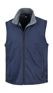 Result Core Core softshell bodywarmer in Navy, voorkant