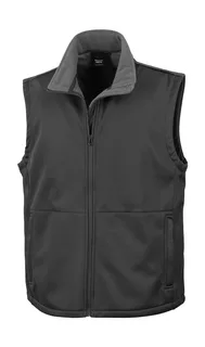 Result Core Core softshell bodywarmer in Black, voorkant