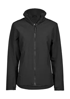 Tee Jays Women's All Weather jacket in Black, voorkant