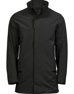 Tee Jays All Weather parka in Black, voorkant