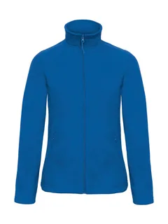 B&C ID.501/women Micro Fleece Full Zip in Royal Blue, voorkant