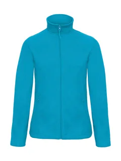 B&C ID.501/women Micro Fleece Full Zip in Atoll, voorkant