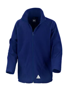 Result Core Kinder microfleece trui in Royal, voorkant