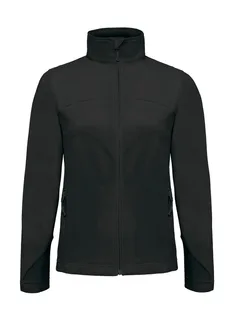 B&C Coolstar/women Fleece Full Zip in Black, voorkant