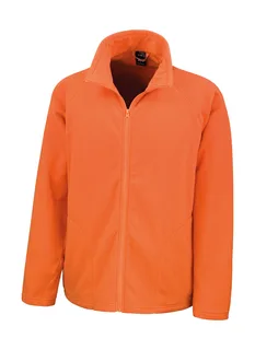 Result Core Microfleece jacket in Orange, voorkant