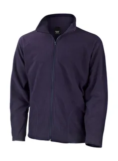 Result Core Microfleece jacket in Navy, voorkant