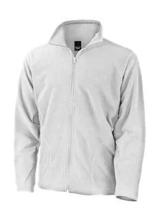Result Core Microfleece jacket in White, voorkant