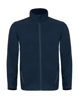 B&C Coolstar/men Fleece Full Zip in Navy, voorkant